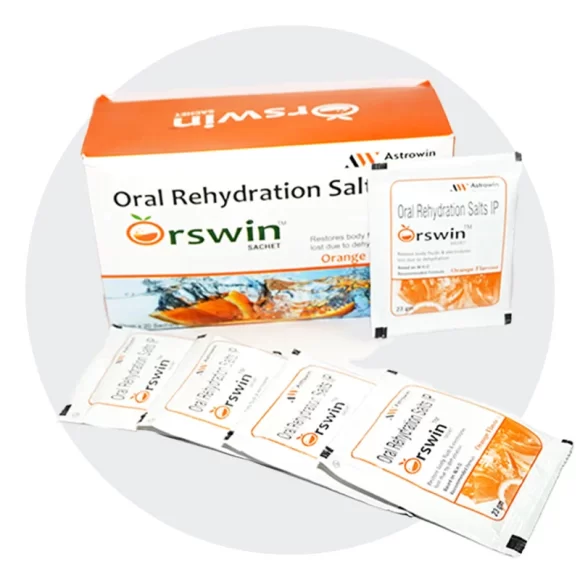 Orswin – Oral Rehydration Salts IP 3 580x580